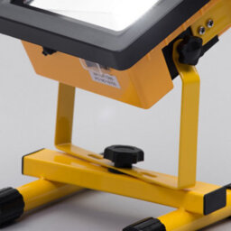 Litecraft Black And Yellow Industrial Slimline Outdoor 20W Battery Operated Led Work Light - thumbnail 5