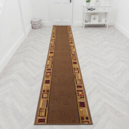 Jena Hallway Runner Rug - Hardwearing, Non-Slip & Durable Carpet For Hall, Kitchen & Corridor - thumbnail 7