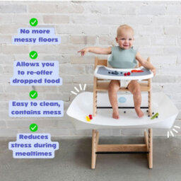 Catchy Highchair Food Catcher  Compatible With Stokke Tripp Trapp  Easy Clean - thumbnail 3