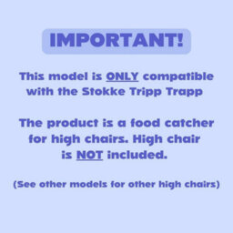 Catchy Highchair Food Catcher  Compatible With Stokke Tripp Trapp  Easy Clean - thumbnail 2