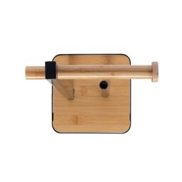 Croydex Bamboo Black Freestanding Toilet Butler - thumbnail 3