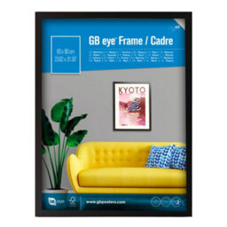 Gb Eye Contemporary Wooden Black Picture Frame - 60 X 80Cm - thumbnail 1