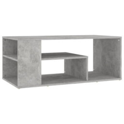 Walplus Coffee Table Concrete Grey 100X50X40 Cm Engineered Wood - thumbnail 2