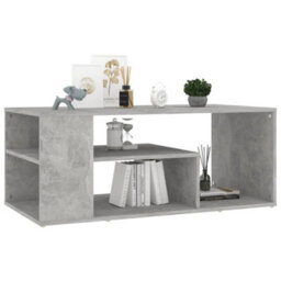 Walplus Coffee Table Concrete Grey 100X50X40 Cm Engineered Wood - thumbnail 3