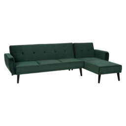 Orsina Serene 3 Seat Green Sofa Bed