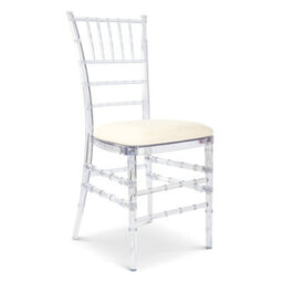 Bravich Clear Acrylic Chiavari Dining Chairs Wedding Event Chair - thumbnail 1