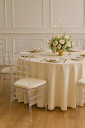 Bravich Clear Acrylic Chiavari Dining Chairs Wedding Event Chair - thumbnail 5