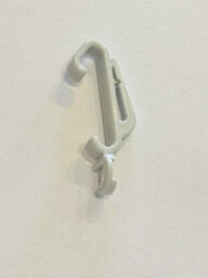 Curtains At Homes Silver Gliders (X20) For Silver Streamline Curtain Track - thumbnail 1
