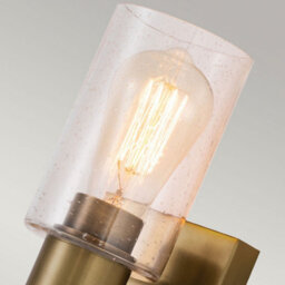 Luminosa Lighting Elstead Kichler Deryn Wall Lamp Natural Brass - thumbnail 3