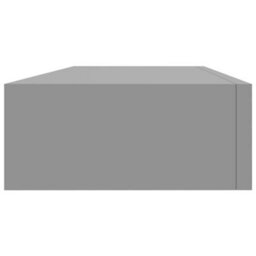 Berkfield Wall-Mounted Drawer Shelves 2 Pcs Grey 60X23.5X10Cm Mdf - thumbnail 6