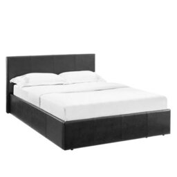 Luna 3Ft Single Black Ottoman Storage Bed With Gas Lift Up & Memory Foam & Spring Mattress - L: 203Cm X W: 108Cm X H: 88.5Cm - thumbnail 5