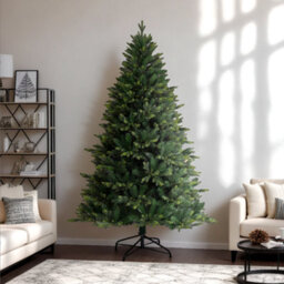 Evre Brunswick Spruce Extra Bushy Artificial Christmas Tree 8 Ft 240Cm 1500 Tips - 4/5/6/7/8 Ft Available - thumbnail 1