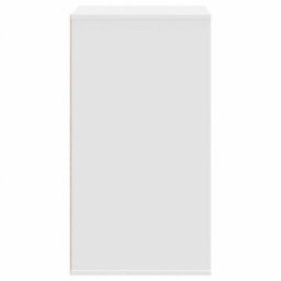 Berkfield Corner Chest Of Drawers White 60X41X76 Cm Engineered Wood - thumbnail 6