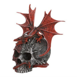 Spiral Direct Serpent Infection Skull Ornament Black/red (One Size) - thumbnail 5