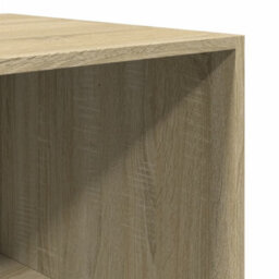 Berkfield Durable Wardrobe Sonoma Oak 100X50X200 Cm Engineered Wood - thumbnail 8