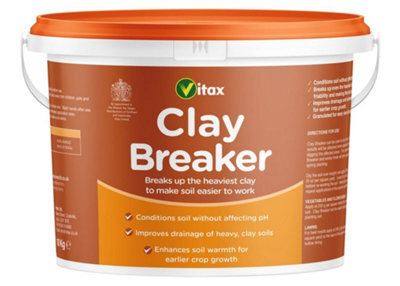 Vitax Clay Breaker 10Kg - Breaks Up The Heaviest Clay