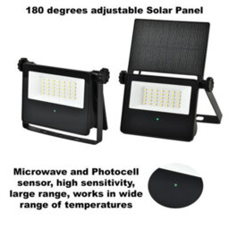 Harper Living Led Outdoor Floodlight With Photocell Motion Sensor, Solar-Powered Security Light, 5W 860Lm 2000 Mah - thumbnail 5