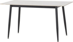 Seconique Fenton Dining Table White Marble Stone Effect - thumbnail 3