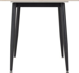 Seconique Fenton Dining Table White Marble Stone Effect - thumbnail 7