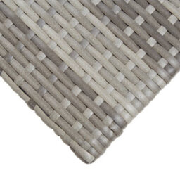 Berkfield Tea Table Grey 50X50X47 Cm Poly Rattan - thumbnail 3