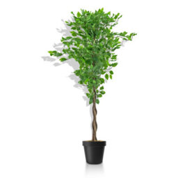 Crystals 150Cm Indoor Faux Ficus Tree Low Maintenance Decorative Plant - thumbnail 1