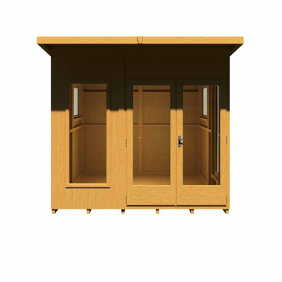 Shire Miami 8 X 10 Feet Summerhouse - L299 X W255 X H214.7 Cm - image 1