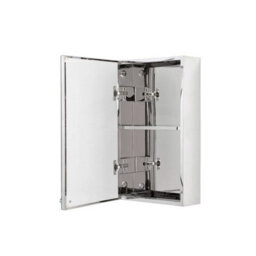Croydex Carra Single Door Stainless Steel Cabinet - thumbnail 3