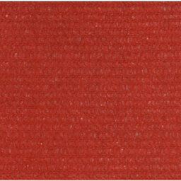 Berkfield Sunshade Sail 160 G/m2 Red 4/5X3 M Hdpe - thumbnail 3