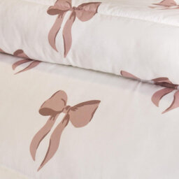 Ohs Bows 10.5 Tog Coverless Duvet With Pillowcase Bedding Set - Ivory - thumbnail 3