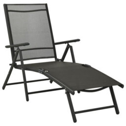 Walplus 10 Piece Garden Outdoor Dining Set Suitable For Backyard, Patio Black And Anthracite - thumbnail 5