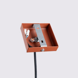 Luminosa Lighting Luminosa Karbon Minimalist Pendant Lamp Red Ochre - thumbnail 6