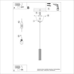 Luminosa Lighting Luminosa Karbon Minimalist Pendant Lamp Red Ochre - thumbnail 8