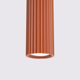 Luminosa Lighting Luminosa Karbon Minimalist Pendant Lamp Red Ochre - thumbnail 4
