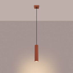Luminosa Lighting Luminosa Karbon Minimalist Pendant Lamp Red Ochre - thumbnail 3