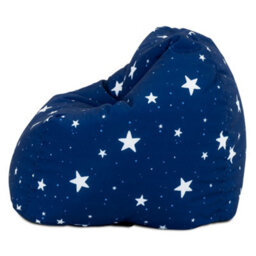 icon Kids Starry Skies Bean Bag Chair Navy Blue Childrens Bean Bags - thumbnail 5