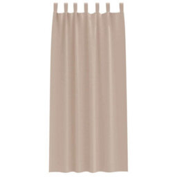 Berkfield Modern Curtains With Curtains 2 Pcs Taupe 245 X 140 Cm Polyester - thumbnail 4