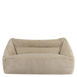 Icon Cecilia Jumbo Cord Sofa Bean Bag, Stone - thumbnail 4