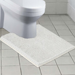 Crystals Non Slip Bath Mat Water Absorbent Shower Mats Machine Washable Bathroom Rug, White - thumbnail 2