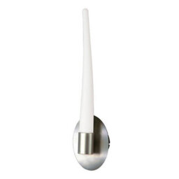 Luminosa Lighting Luminosa Estalacta Wall Lamp 1 Light Gu10 Indoor/outdoor, Silver/opal White - thumbnail 9
