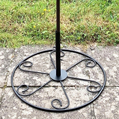 Selections Bird Feeding Station Metal Patio Stand Weighs 3.5Kg - image 1