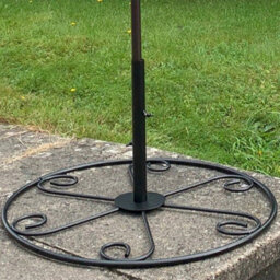 Selections Bird Feeding Station Metal Patio Stand Weighs 3.5Kg - thumbnail 5
