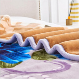Gc Gaveno Cavailia Floral Weighted Blanket For Adult 200 X 240 Cm 2 Ply Sherpa Fleece Insomnia Stress Fleece Bed Throw Blanket 4Kg - thumbnail 3