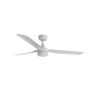 Luminosa Lighting Luminosa Punt Medium 3 Blade Ceiling Fan Matt White With Light 3000 - 4200 - 6500K Tuya Smart System - image 1