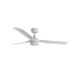Luminosa Lighting Luminosa Punt Medium 3 Blade Ceiling Fan Matt White With Light 3000 - 4200 - 6500K Tuya Smart System - thumbnail 1