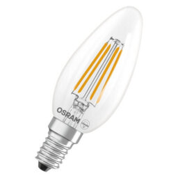 Osram Led Lamp Star Light Bulb Candle Shape B40 Filament E14 Clear 6 Pack - thumbnail 2