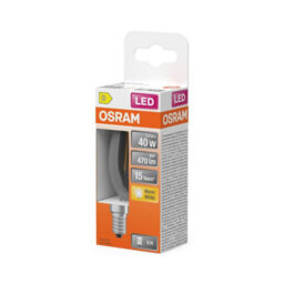 Osram Led Lamp Star Light Bulb Candle Shape B40 Filament E14 Clear 6 Pack - thumbnail 3