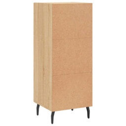 Berkfield Sideboard Sonoma Oak 34.5X34X90 Cm Engineered Wood - thumbnail 8