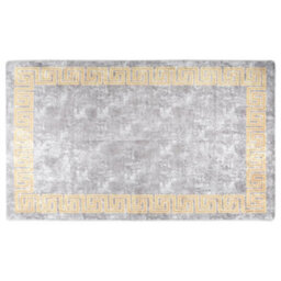 Walplus Rug Washable 120X180 Cm Grey Anti Slip - thumbnail 1