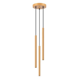Sollux Lighting Arche Steel Gold 3 Lights Modern Pendant Lamps - thumbnail 1