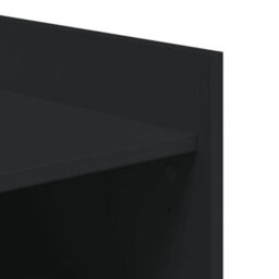 Vidaxl Shoe Cabinet Black 52X37.5X100 Cm Engineered Wood - thumbnail 8